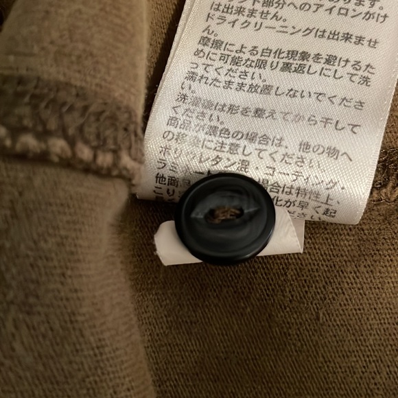 Eddie Bauer Long Sleeve, Henley, Tan, Large Tall - Picture 9 of 9